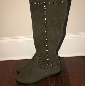 Studded Over the Knee Boots